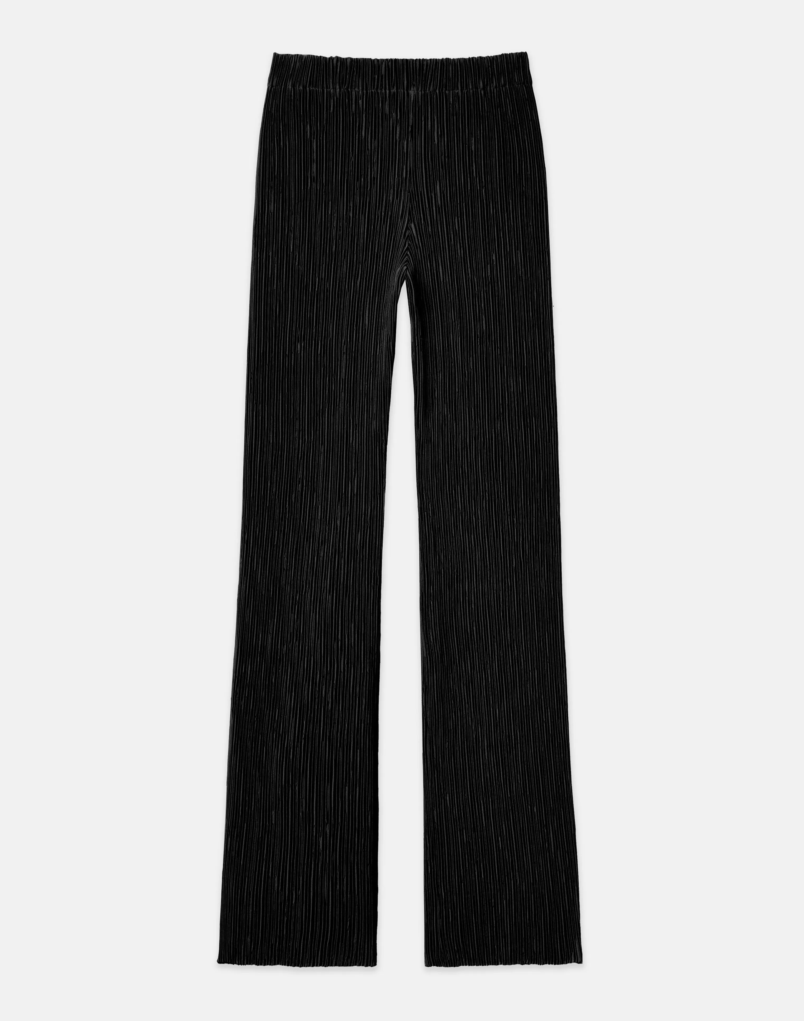 Recycled Poly Satin Plissé Parkside Pant<Lafayette 148 New York Fashion